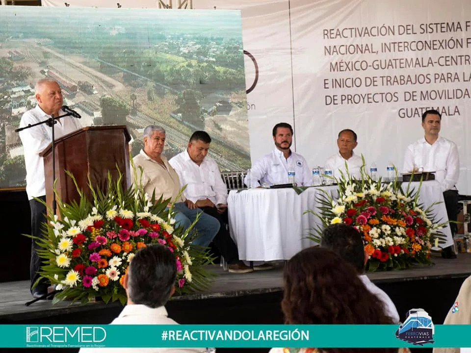 El inicio de la Reactivación Ferroviaria México – Guatemala
